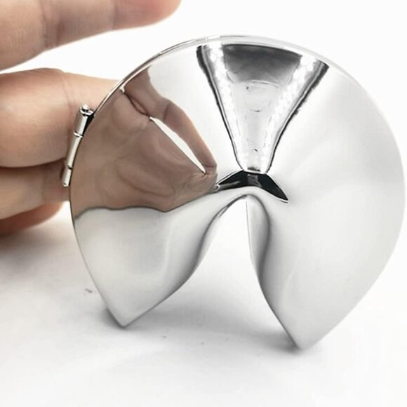 Metal Fortune Cookie Box With Message Slip Inside for Gifts(Ask for color) - Picture 3 of 14